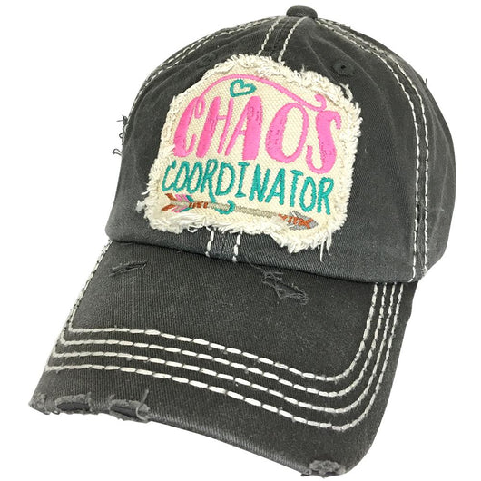 KBV-1231 Chaos Coordinator Cap Black – girliegirloriginals