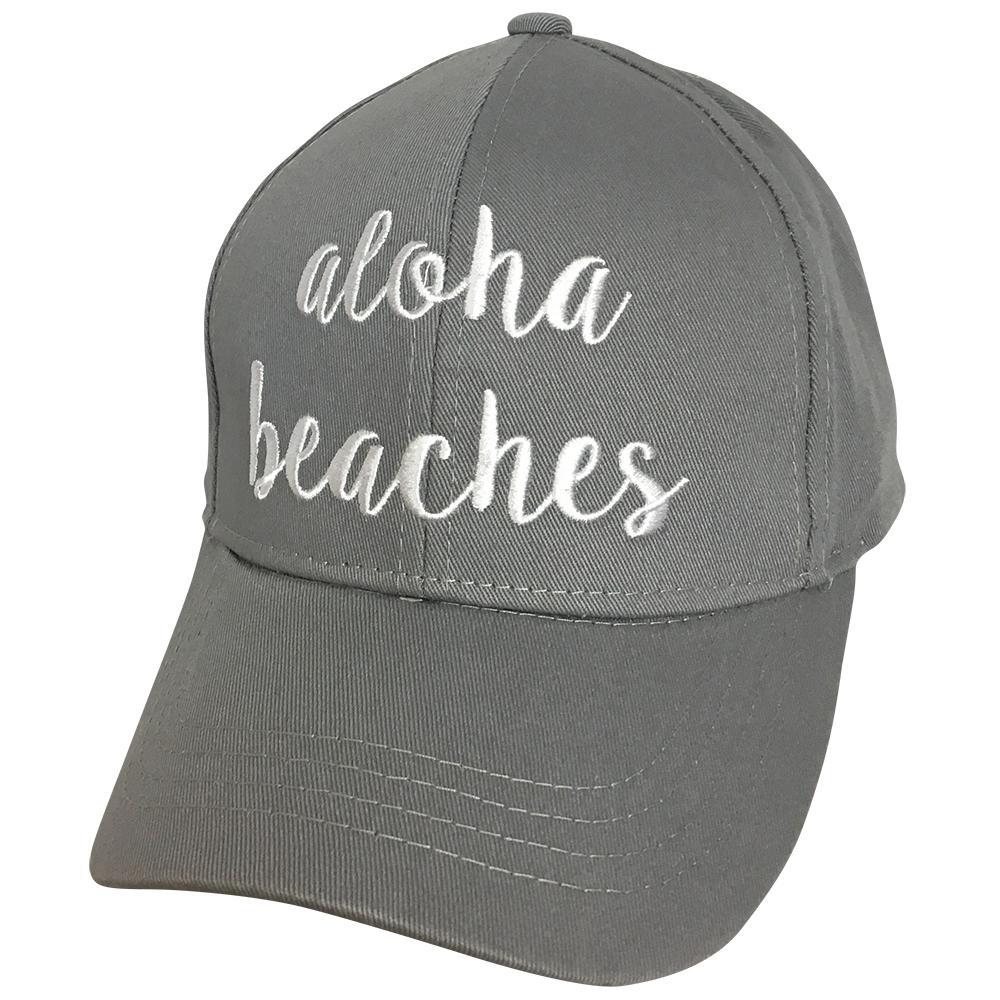 BA-2017 C.C Aloha Beaches Grey Cap