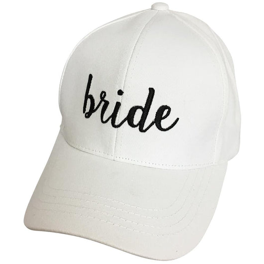 BA-2017 C.C Bride White Black Cap