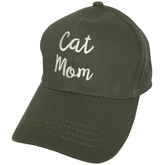 BA-2017 C.C Cat Mom Olive Cap