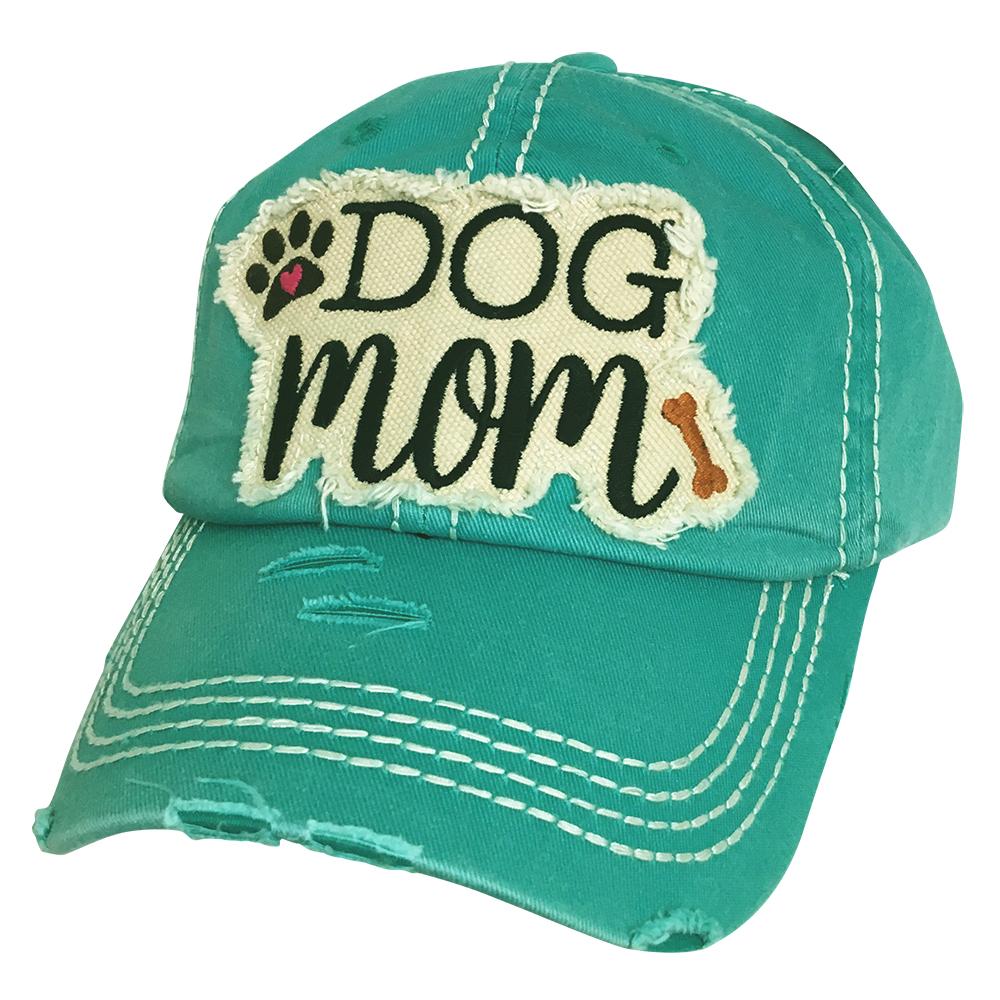 KBV-1140 DOG MOM TURQ