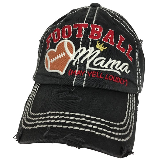 KBV-1162 Football Mama Black