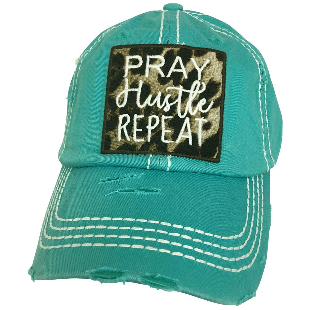 KBV-1174 Pray Hustle Repeat Turq