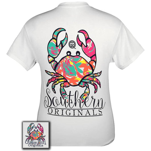 Crab Pattern-White SS-1470