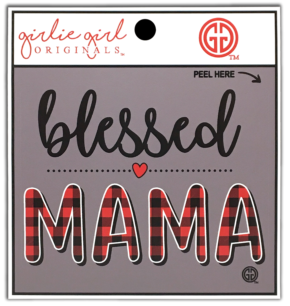 Decal/Sticker Blessed Mama 2222