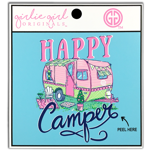 Decal/Sticker Happy Camper 2258