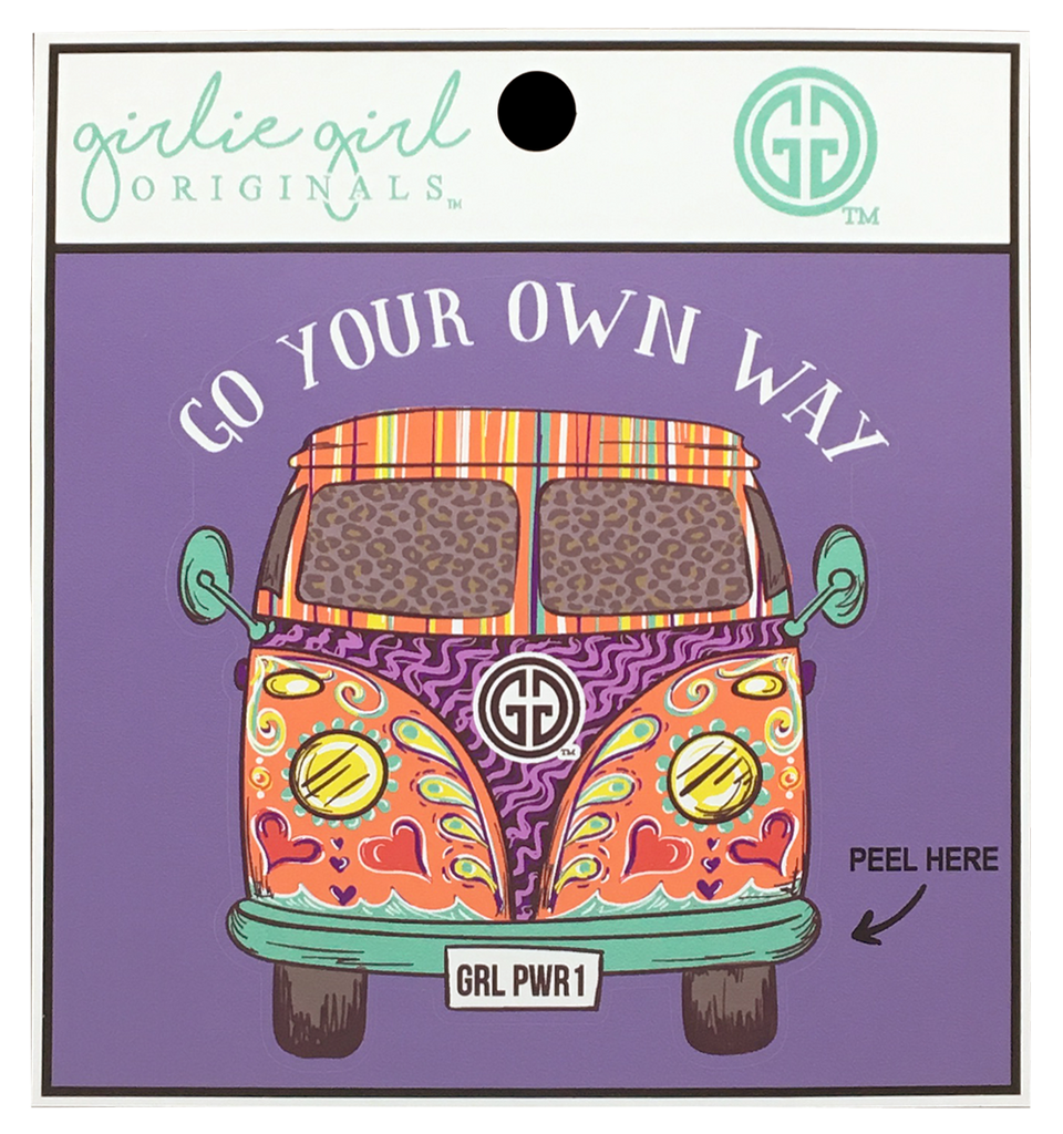Decal/Sticker Your Own Way 2244 – girliegirloriginals