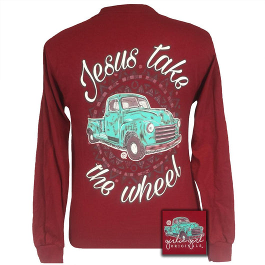 Jesus Take the Wheel-Cardinal Red LS-1484