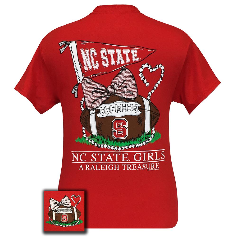 North Carolina State Treasure Red Short Sleeve