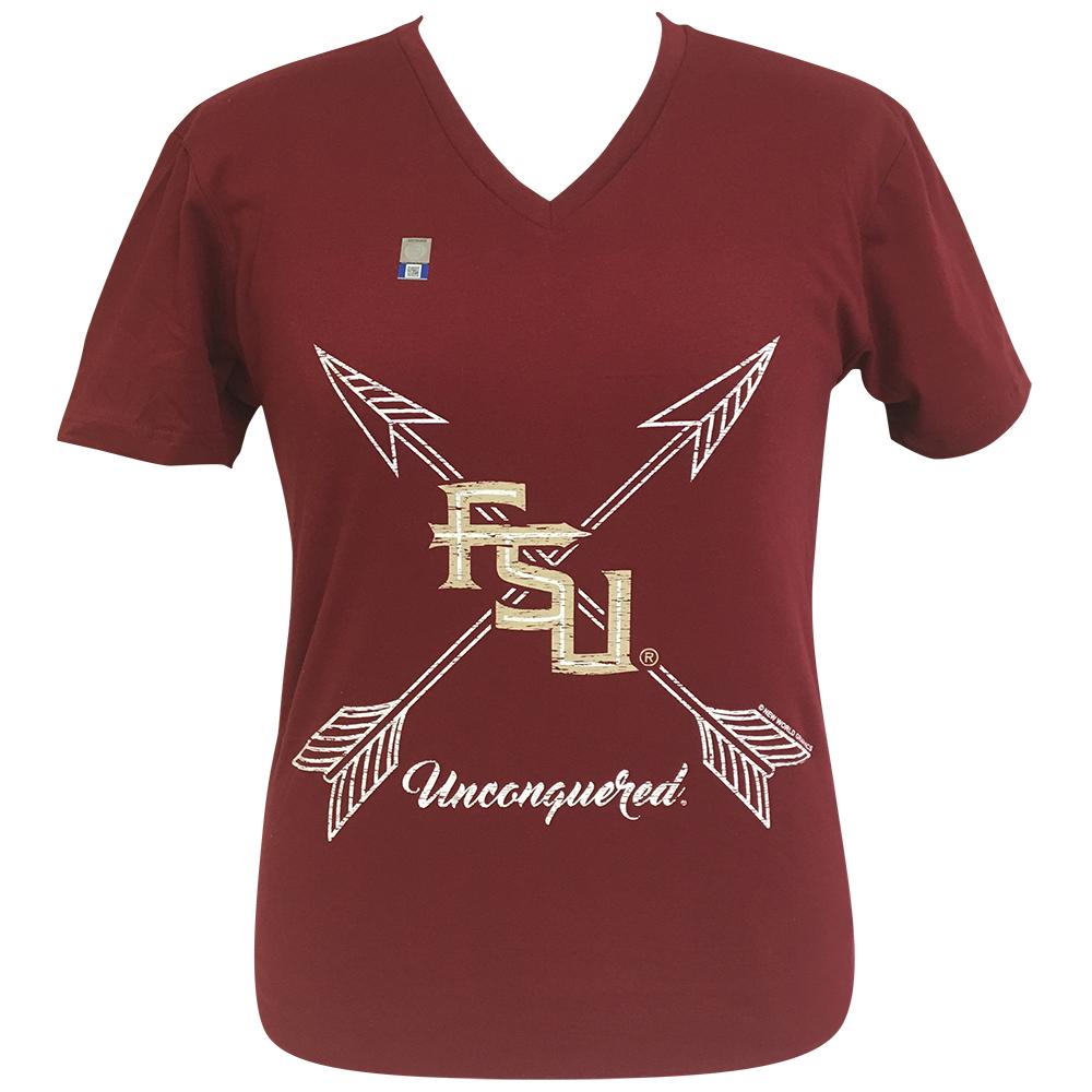 Arrows FSU Cardinal  V-Neck T-Shirt