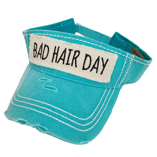 KBR-127 Bad Hair Day Visor Teal