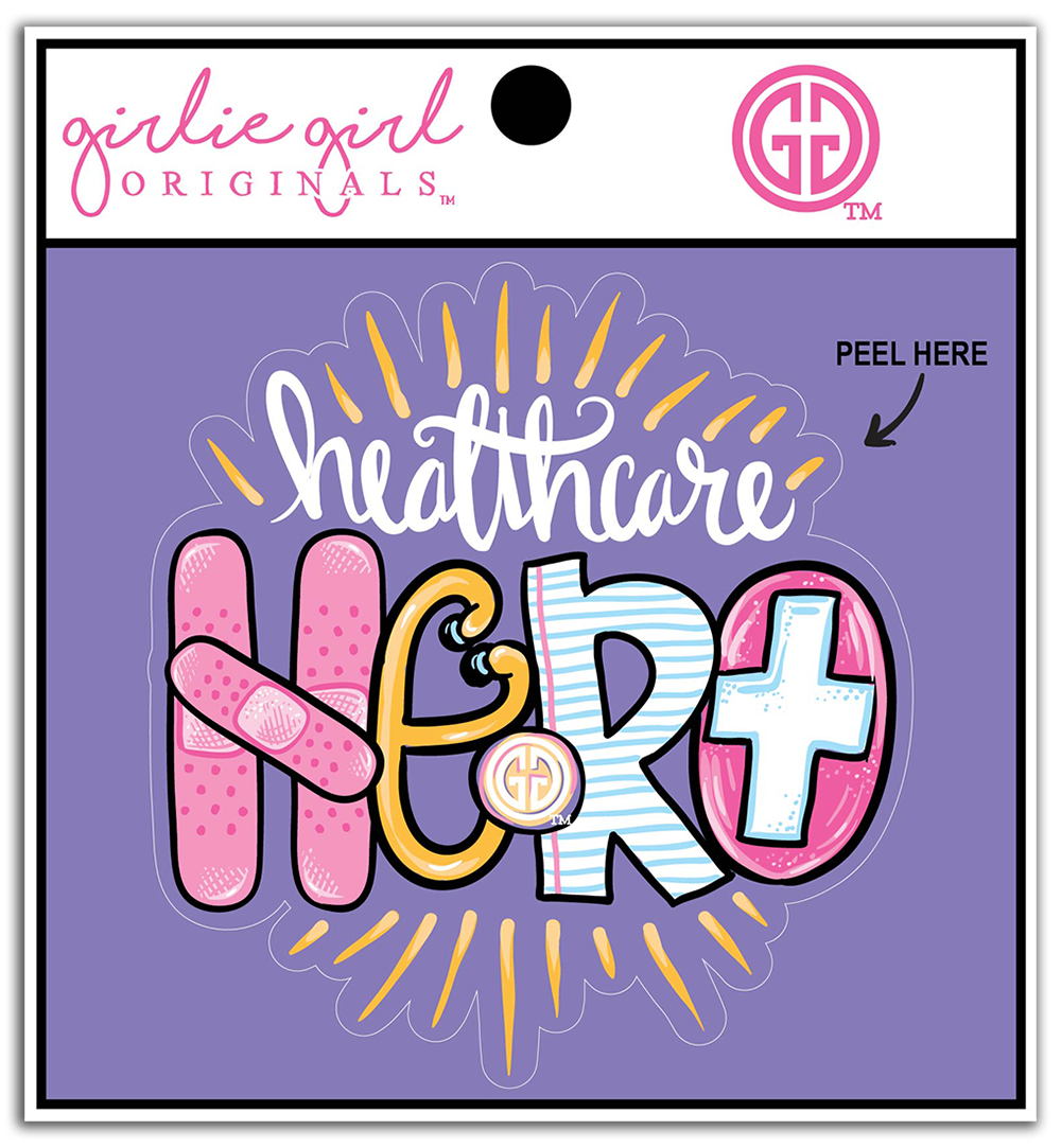 Decal/Sticker Healthcare Hero 2338