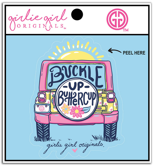 Decal/Sticker Buckle Up 2354