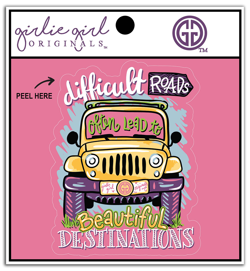 Decal/Sticker Beautiful Destinations 2364