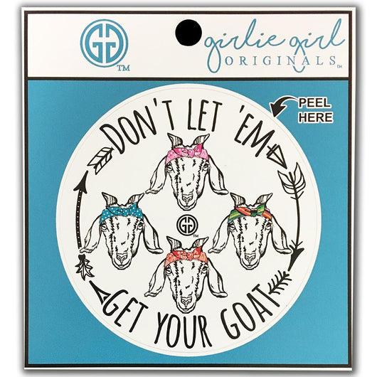 Decal/Sticker Get Your Goat 1885