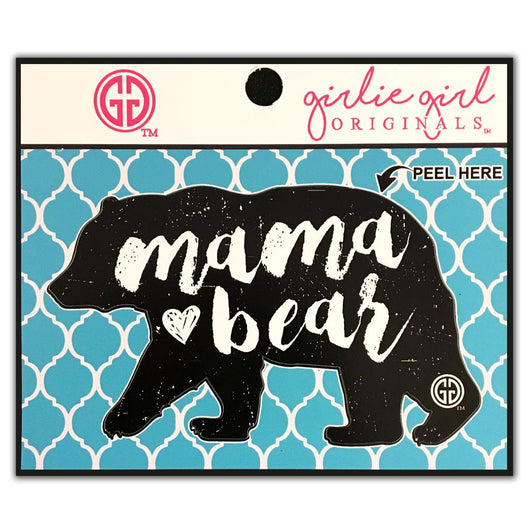 Decal/Sticker Mama Bear Black 1644