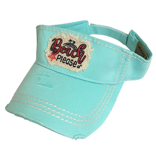 KBR-131 Beach Please Visor D.Blue