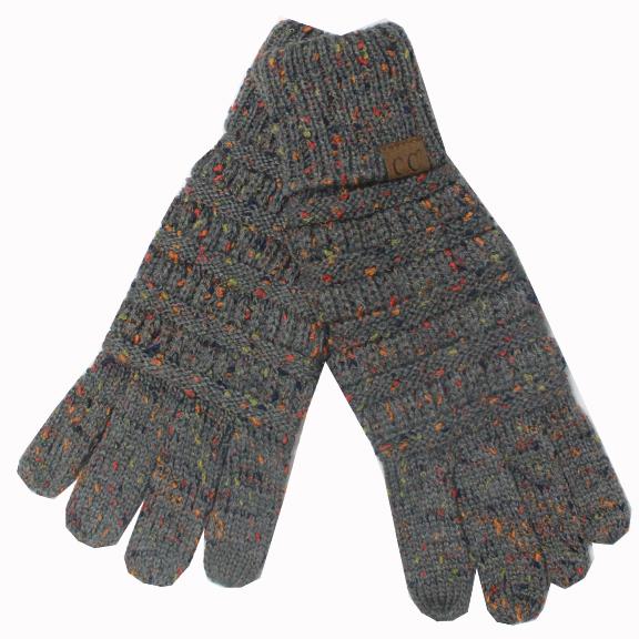 G-33 C.C Dark Melange Speckled Gloves