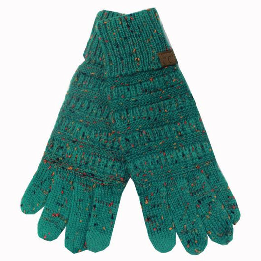 G-33 C.C Seagreen Speckled Gloves
