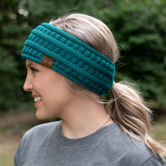 HB-21 Pony Headwrap Teal