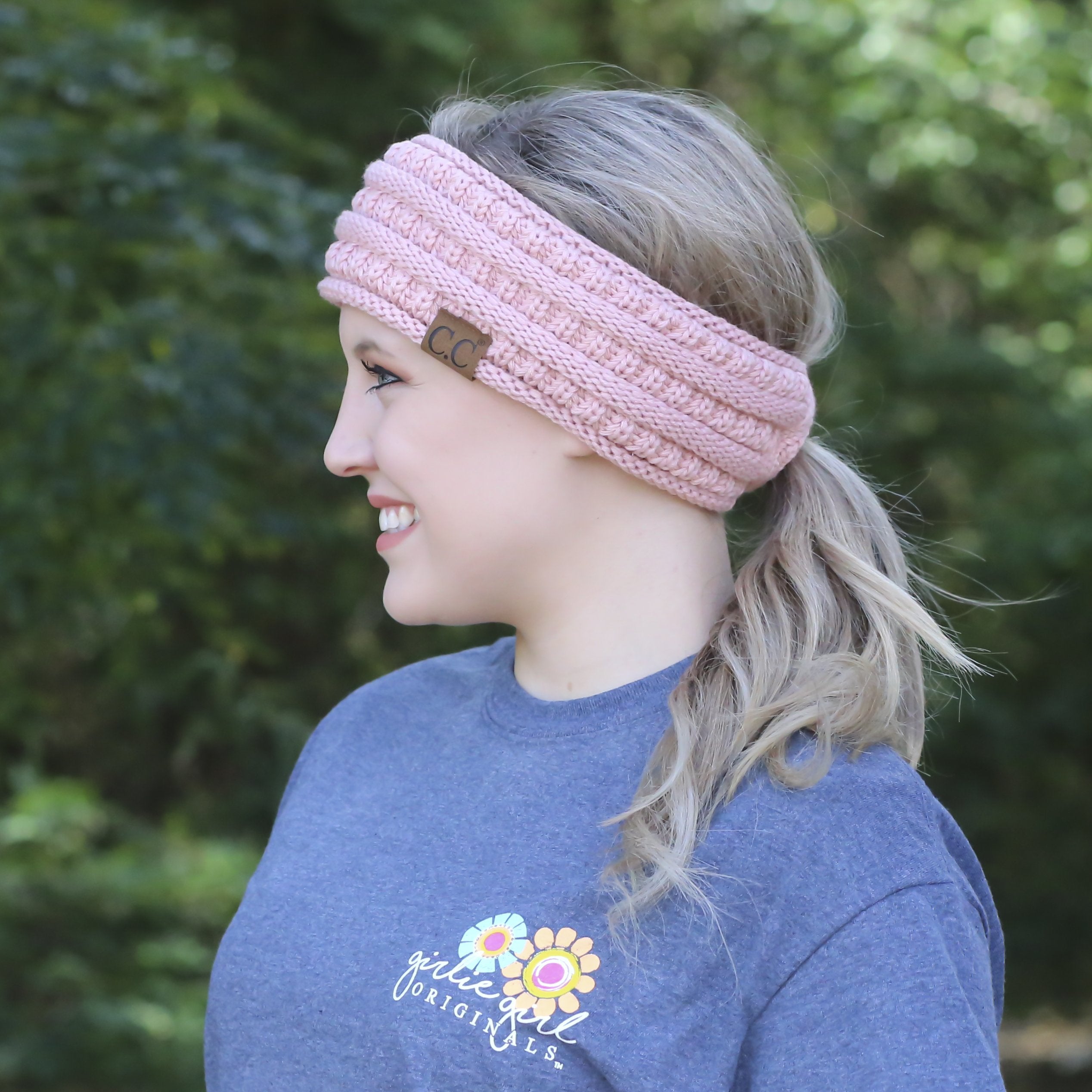 HB-21 Pony Headwrap Indi Pink