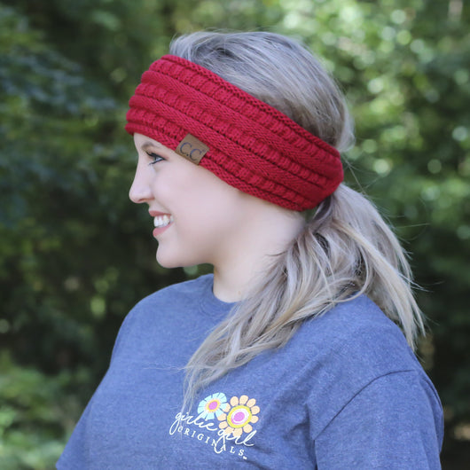 HB-21 Pony Headwrap Red