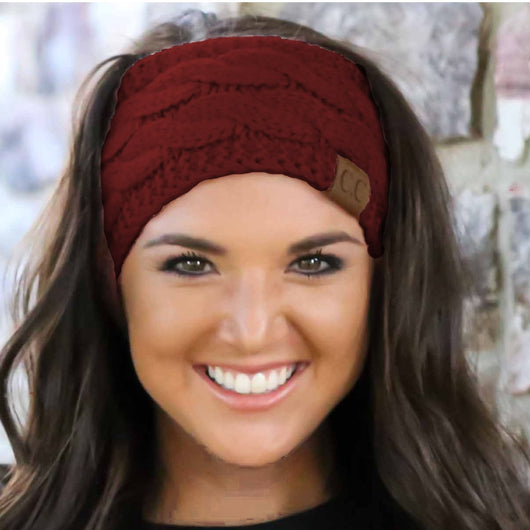 HW-20 BURGUNDY HEADWRAP