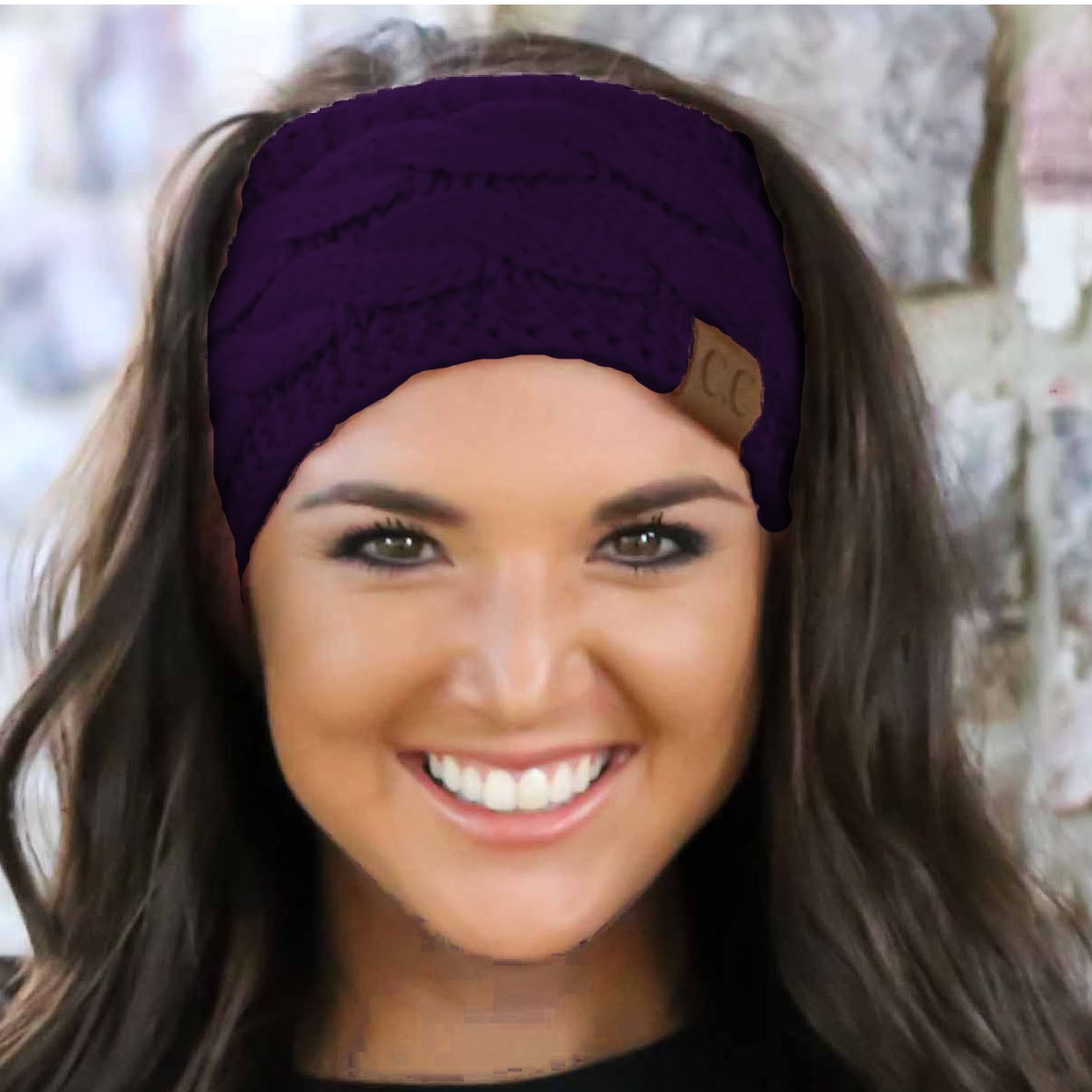 HW-20 DARK PURPLE HEADWRAP