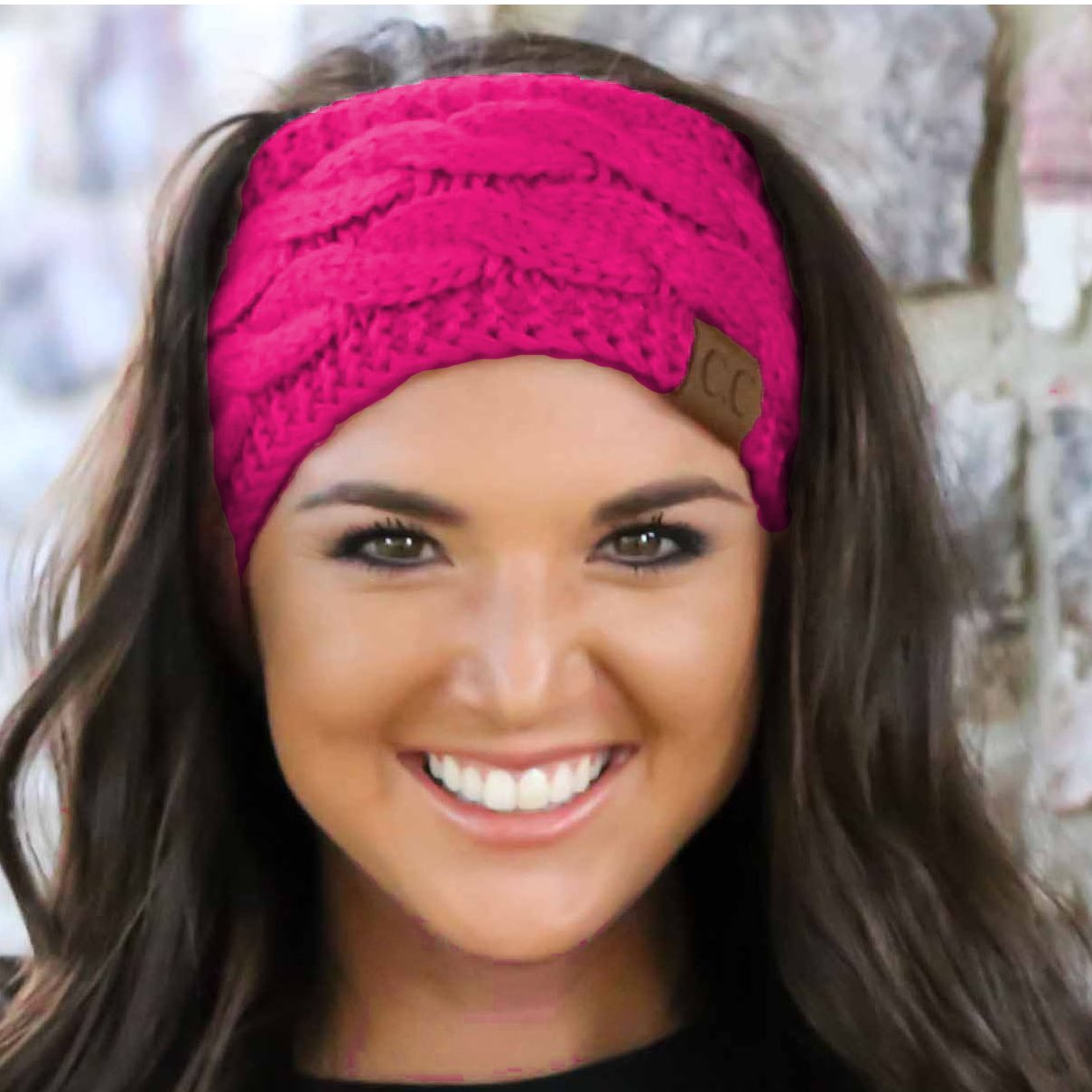 HW-20 NEON HOT PINK HEADWRAP