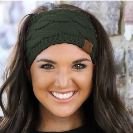 HW-20 NEW OLIVE HEADWRAP