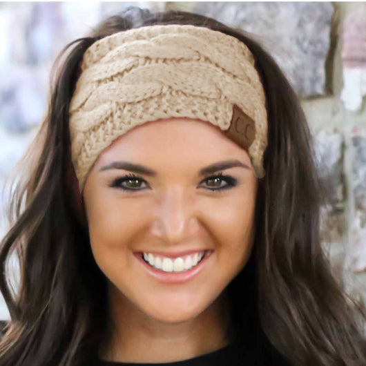 HW-20 BEIGE HEADWRAP