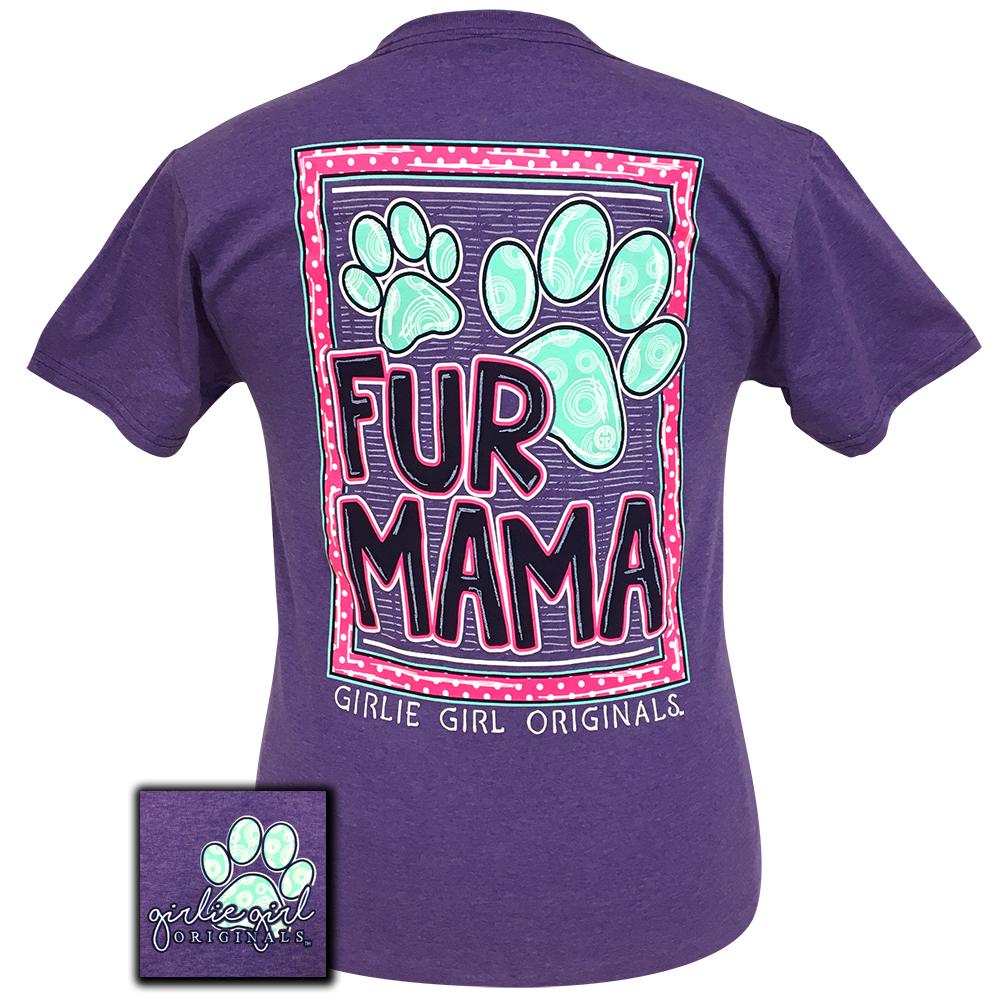 Fur Mama-Retro Heather Purple SS-1588