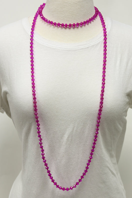 Milky Blush Pink Beaded Necklace – Le Prix Fashion & Consulting