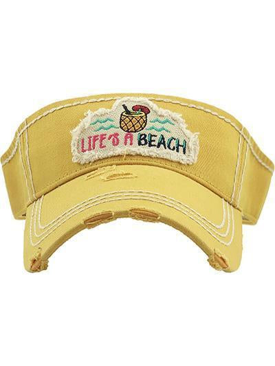 KBR-142 Life's a Beach Yellow