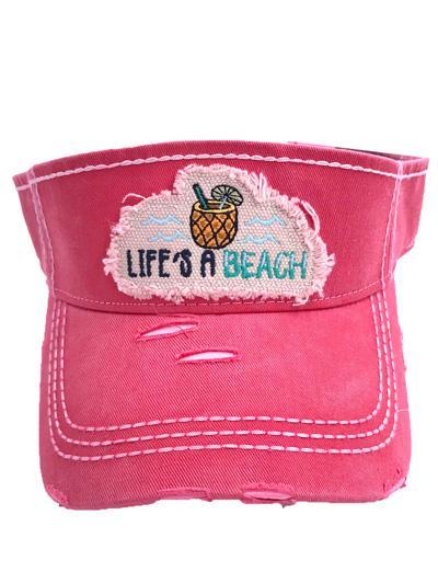 KBR-142 Life's a Beach Hot Pink