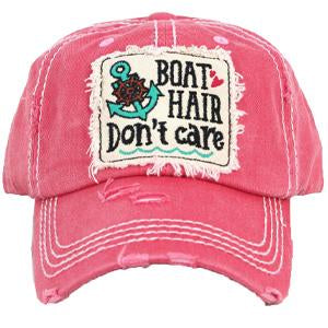 KBV-1356-Boat Hair Dont Care Hot Pink