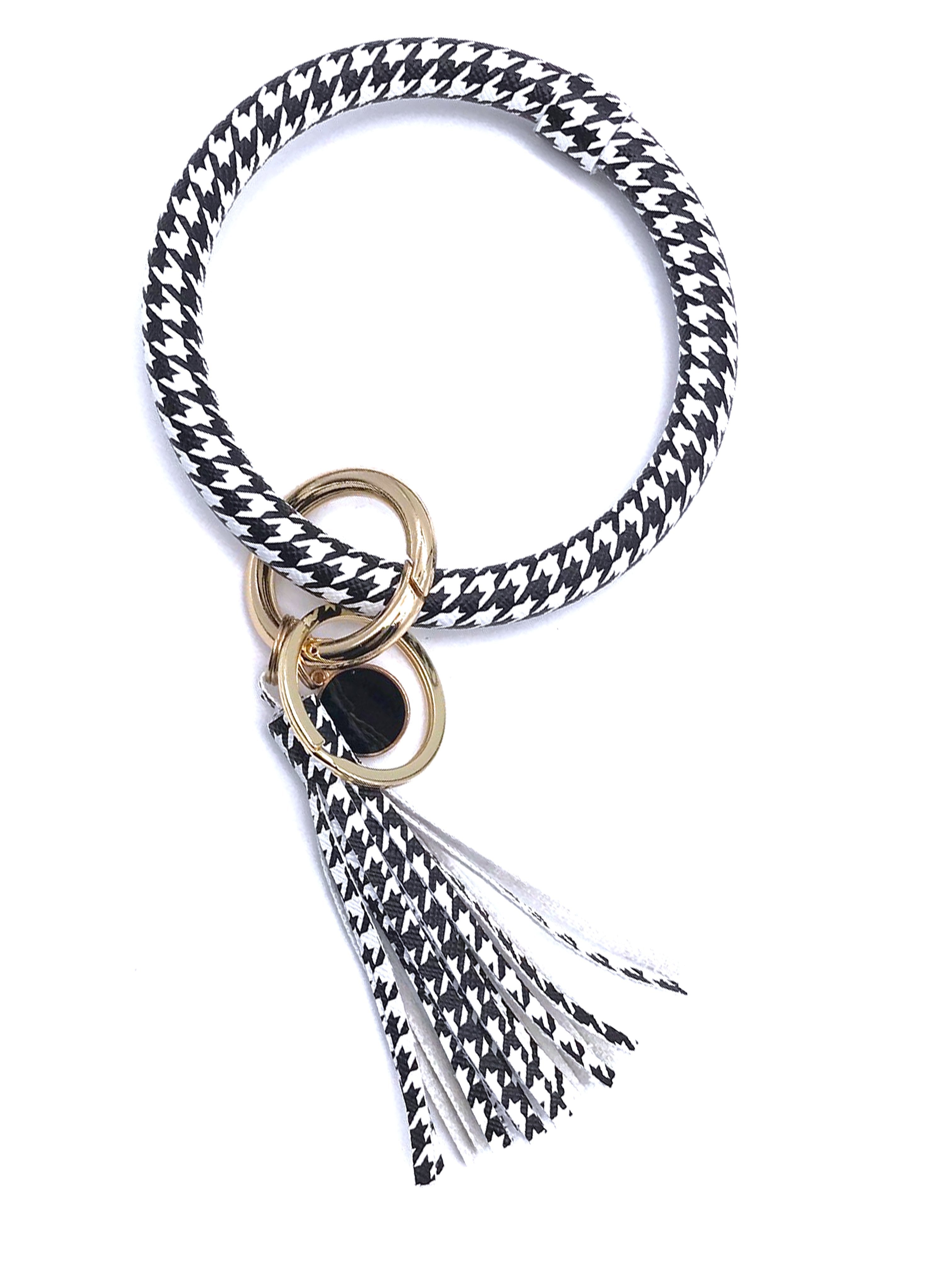 Houdsooth Key Rings HOUNDSTOOTH – girliegirloriginals
