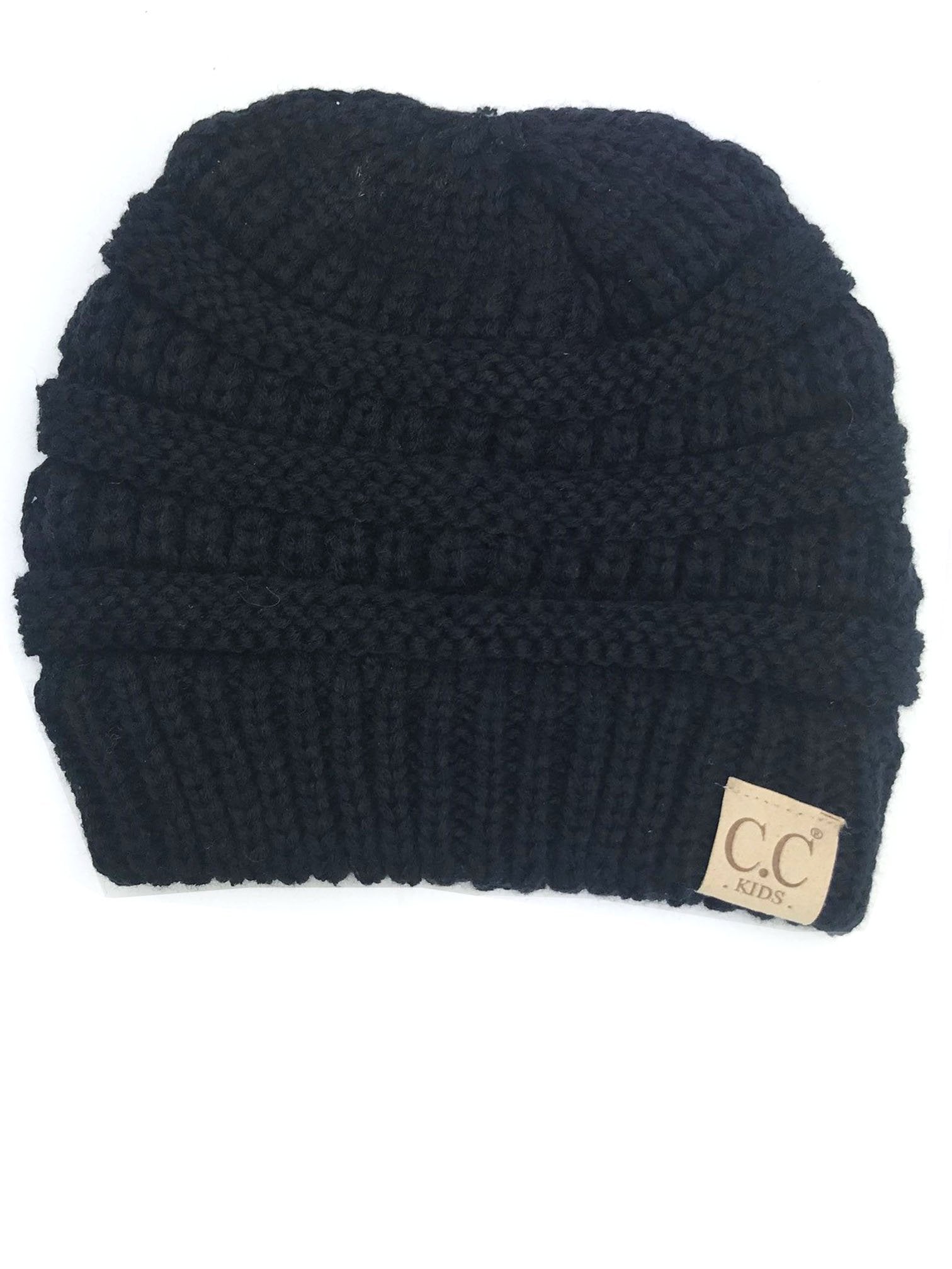 YJ-847 Black Kid Beanie