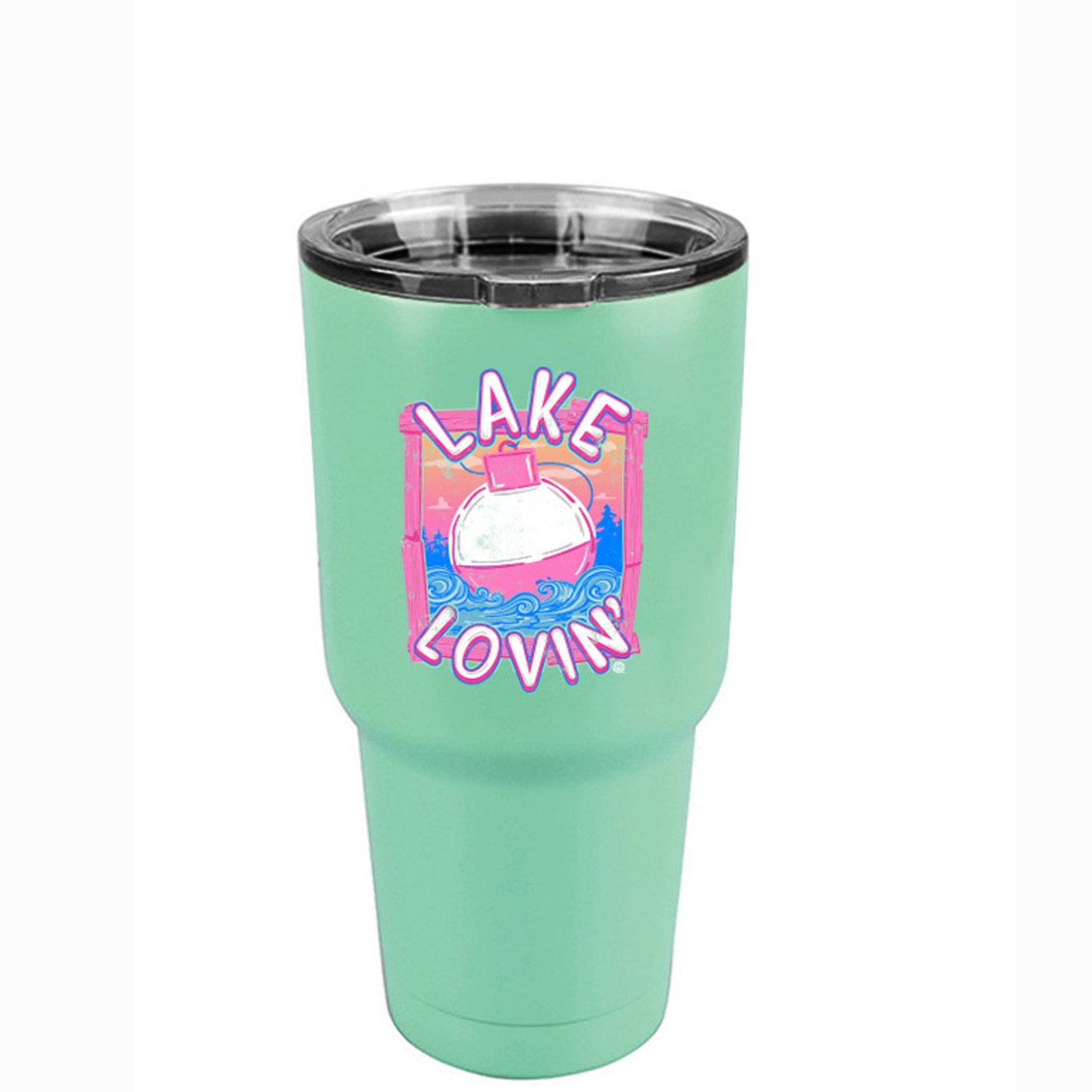 TB2468 Lake Lovin Stainless Steel Tumbler