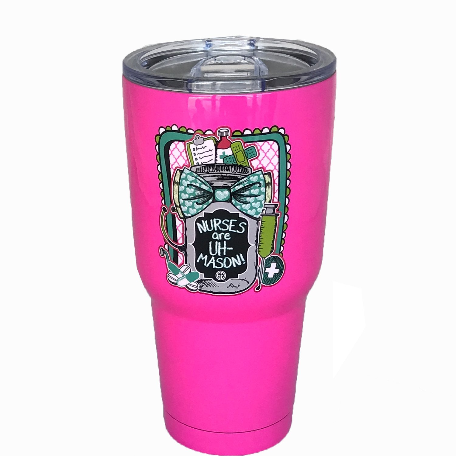 TB2468 Nurses uh-mason Stainless Steel Tumbler