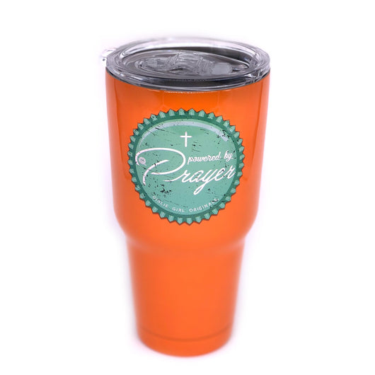 TB2468 Powered by Prayer Stainless Steel Tumbler