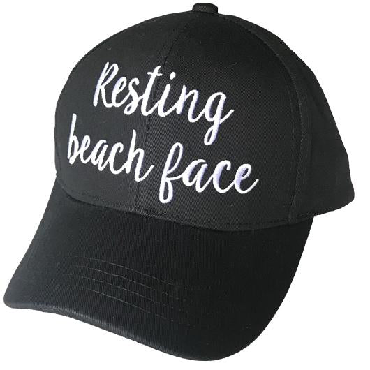 BA-2017 Resting Beach Face Black