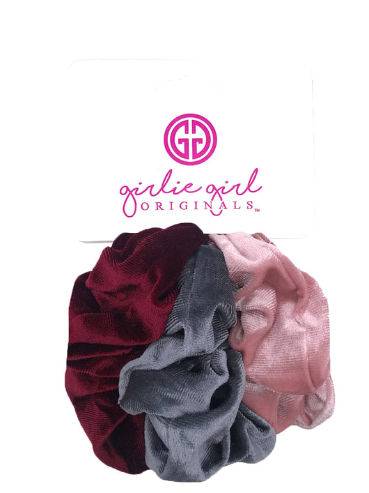 SCR-39 VEL Assorted Scrunchies