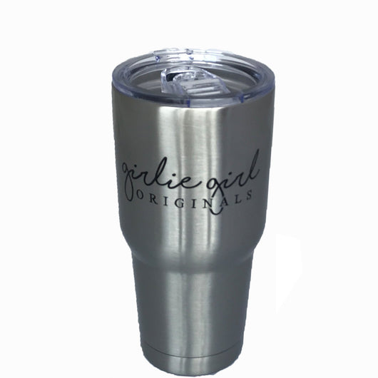TB2468 Silver Stainless Steel Tumbler