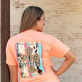 Grateful Cross Retro Heather Coral SS-2441