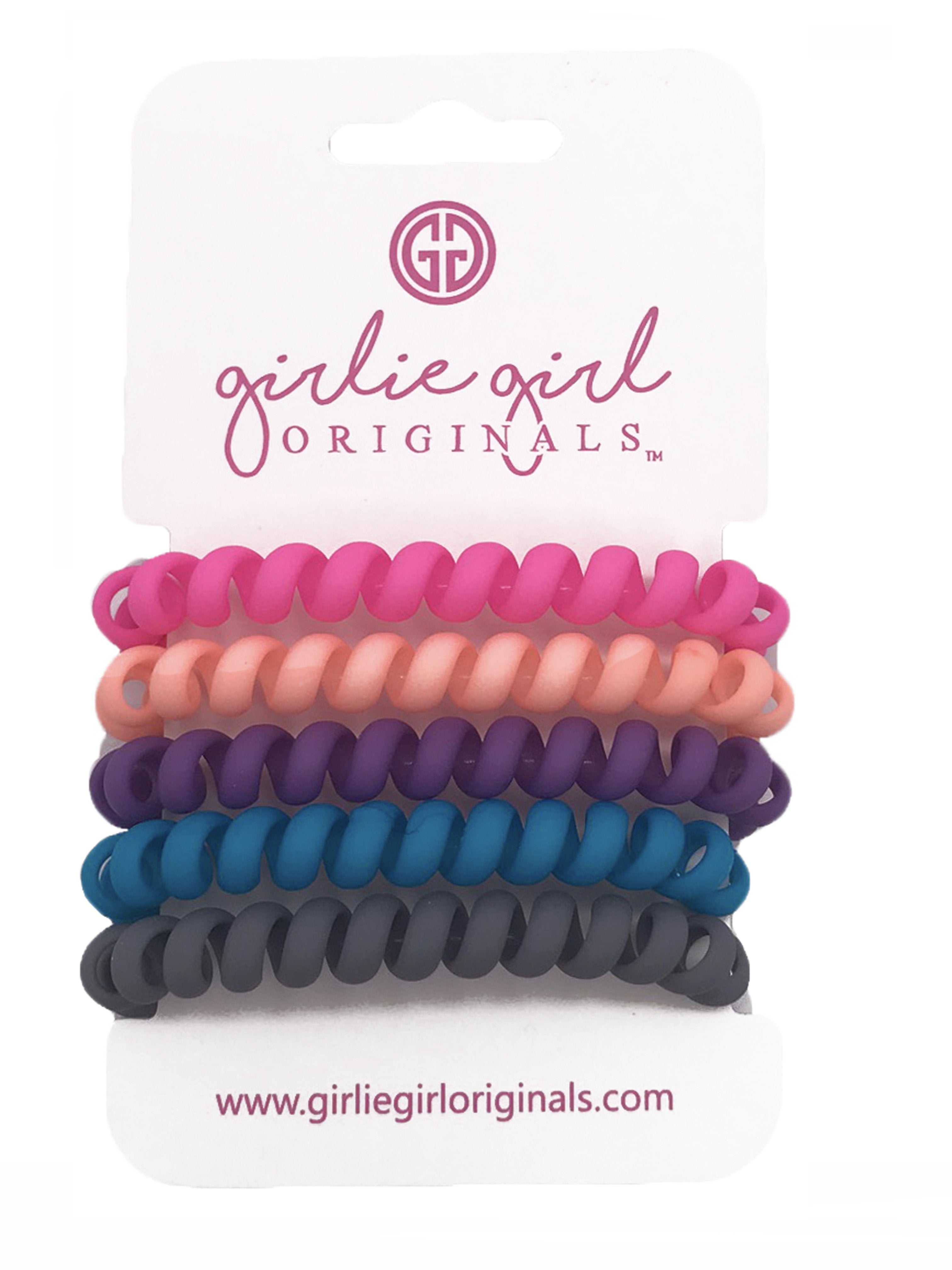 TC-20 Matte Telephone Cord Hair Ties