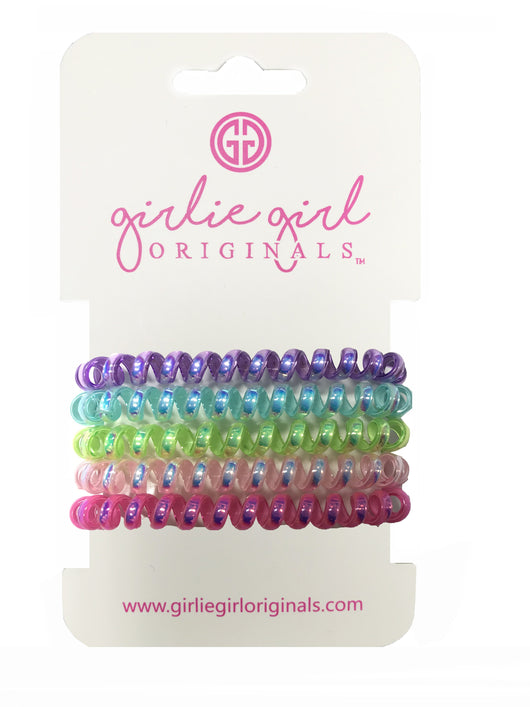 TC-IR 5 Telephone Cord Hair Ties