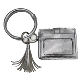 CL-7848 WRISTLET ID WALLET SILVER