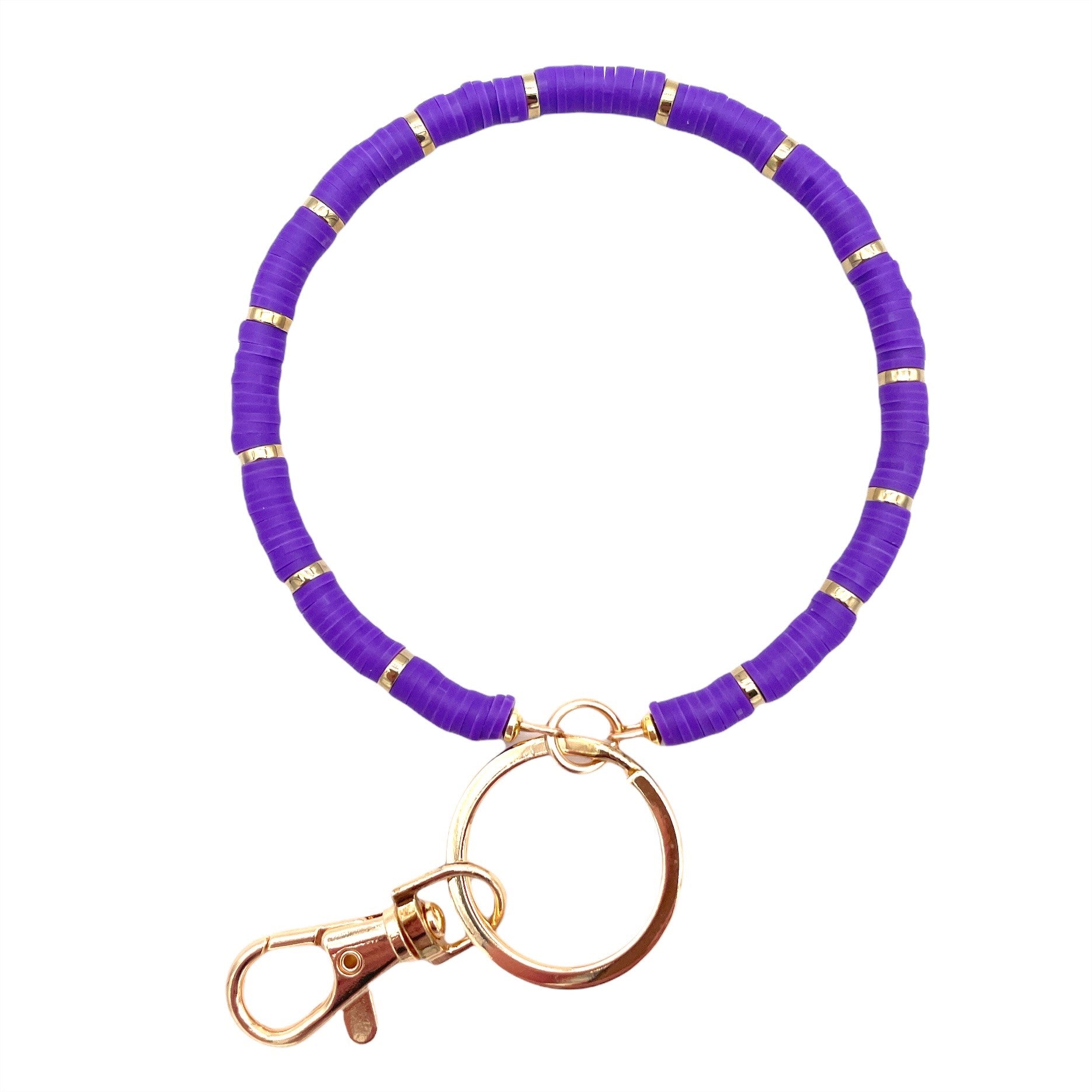 KC-1231 Purple Wristlet Key Chain