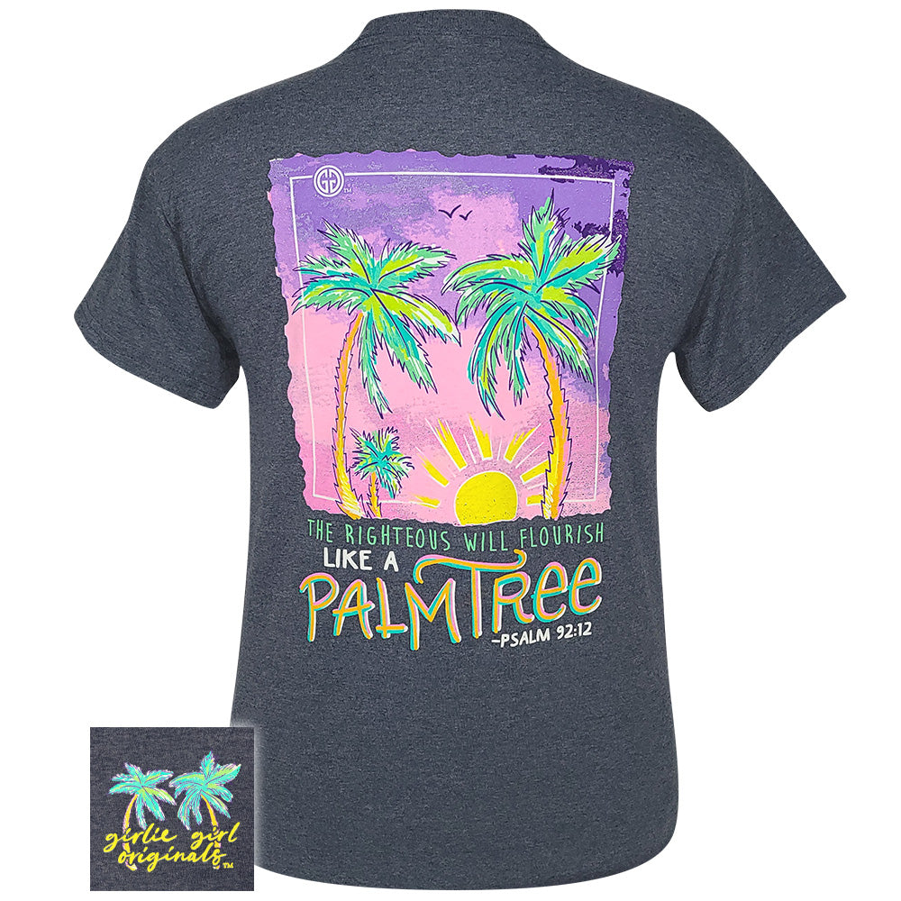 Like a Palm Tree Heather Navy SS-2477